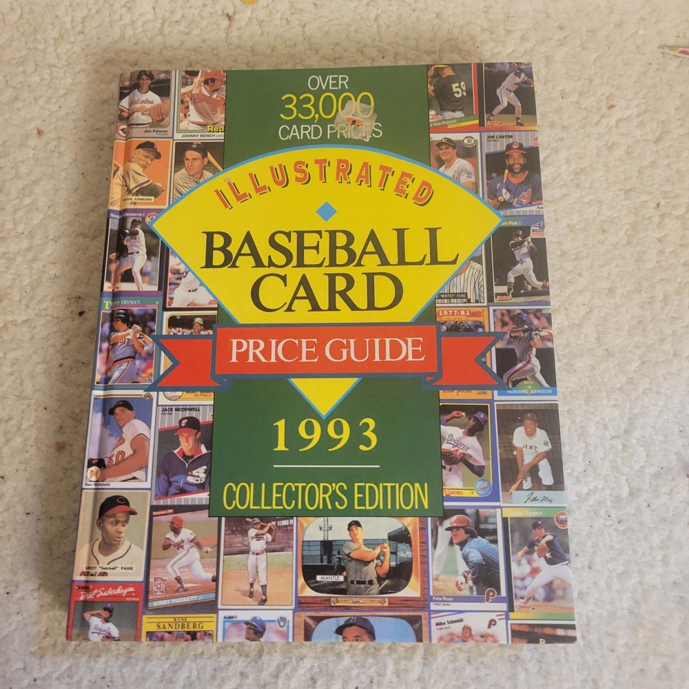 Publications International Baseball Card Price Guide 1993 Collector Edition Gree